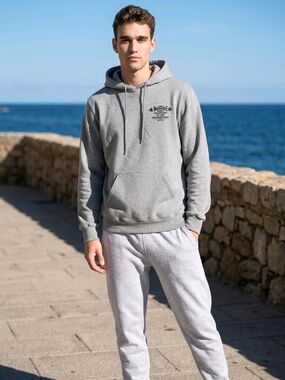 Loser Machine Company Grey Pullover Hoodie M Champions of the Undergroud... NWT